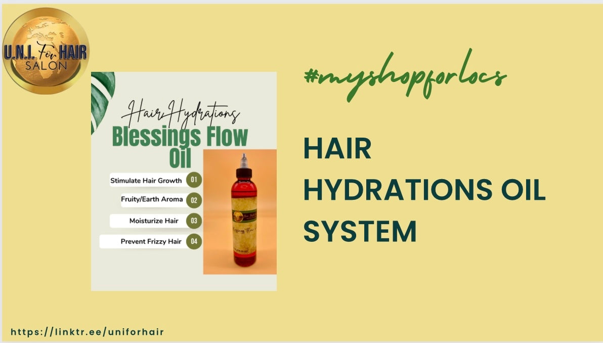 Hair Hydrations Blessings Flow Oil